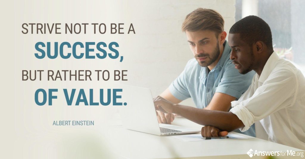 Be of value