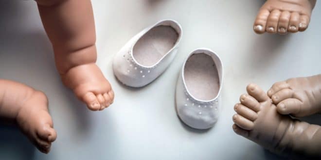 doll feet and doll shoes