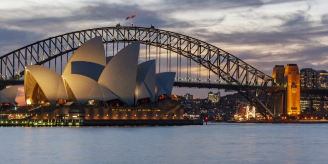 Sydney Opera House and bridge