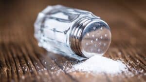 salt shaker and salt